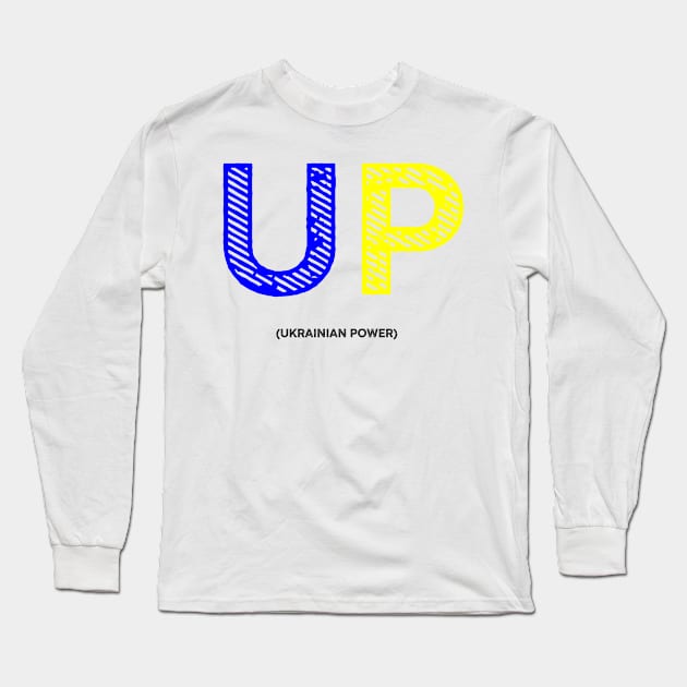 Ukrainian power Long Sleeve T-Shirt by Voishalk